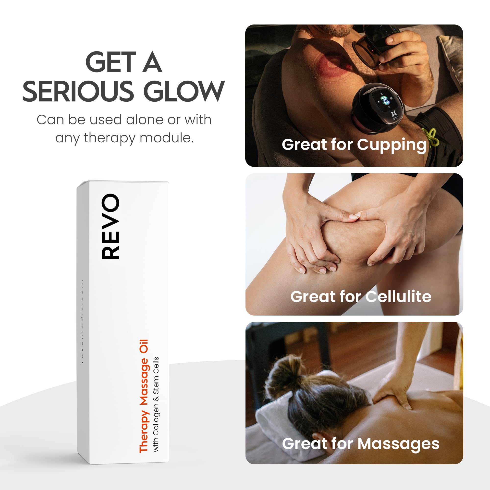 REVOMADIC REVO on-the-go massage oil bottle for quick relief