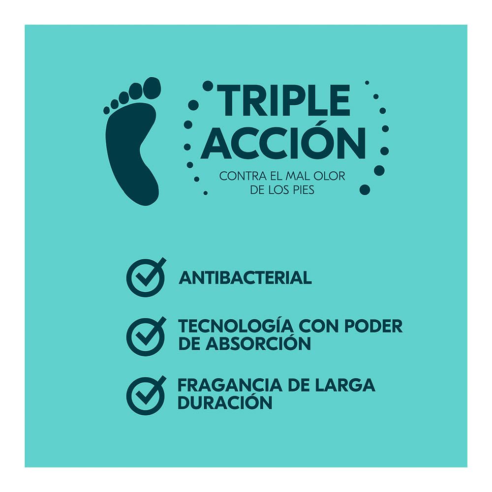 Rexona Foot Powder daily-use scene for long days in sneakers with odor control.