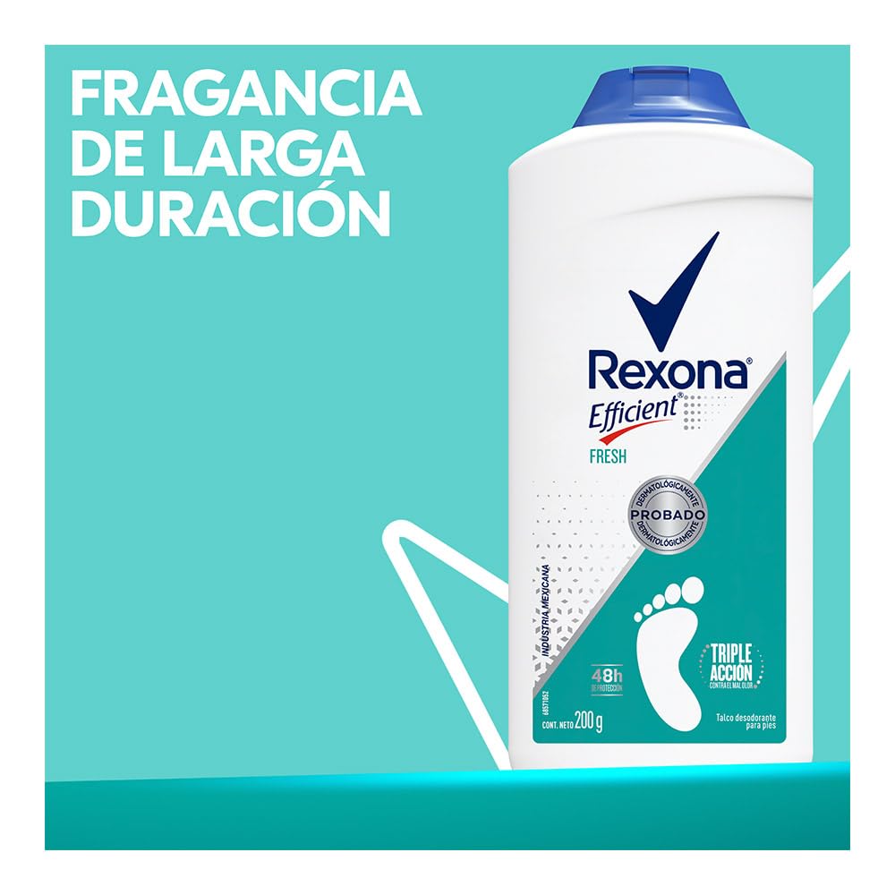 Rexona Foot Powder in-use moment for a confident step after workouts.