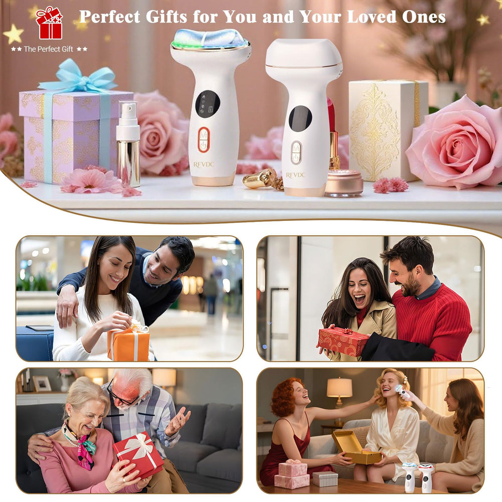 RFVDC gift-ready facial device ideal for birthdays or anniversaries.