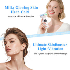RFVDC hot and cold cycle opens pores and locks in moisture.