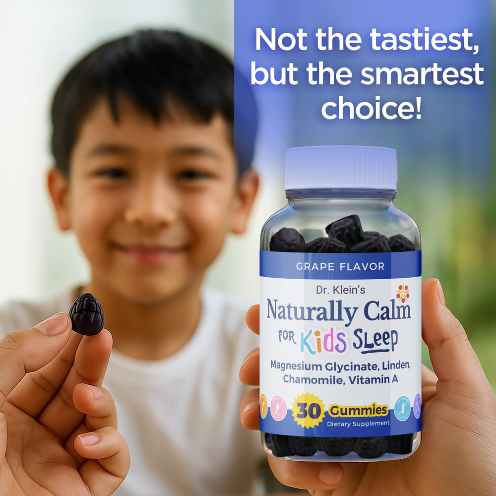 Rhoziva Calm Gummies ingredients panel close-up for informed daily use