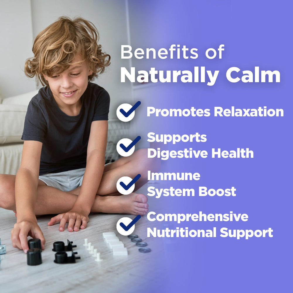 Rhoziva Calm Gummies bottle with Canadian-made claim for parent-friendly routine