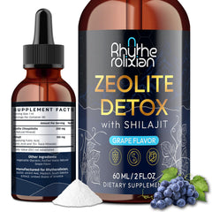 Rhytherolixian detox drops bottle promotes mineral balance and daily use.