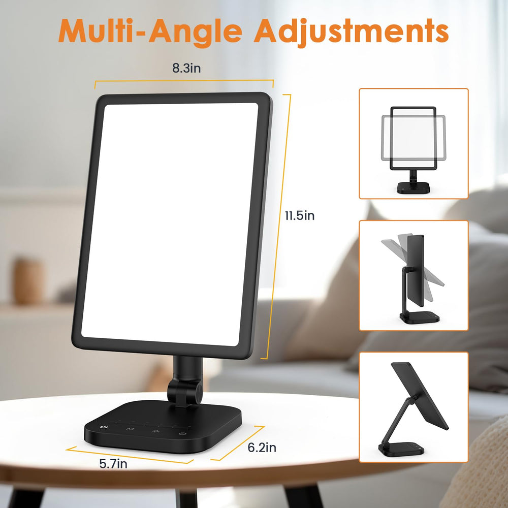 RICIAL sun lamp color temperature options from warm to cool light