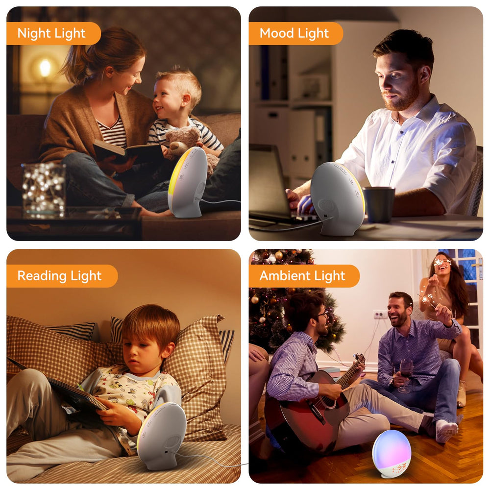 RICIAL Wake Up Light gift-ready design makes a thoughtful present.