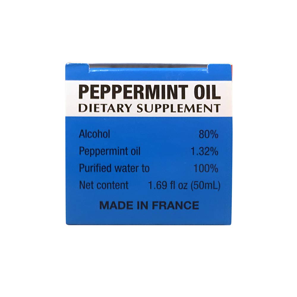 Digestive-use Ricqlès peppermint oil supports comfortable digestion after meals.