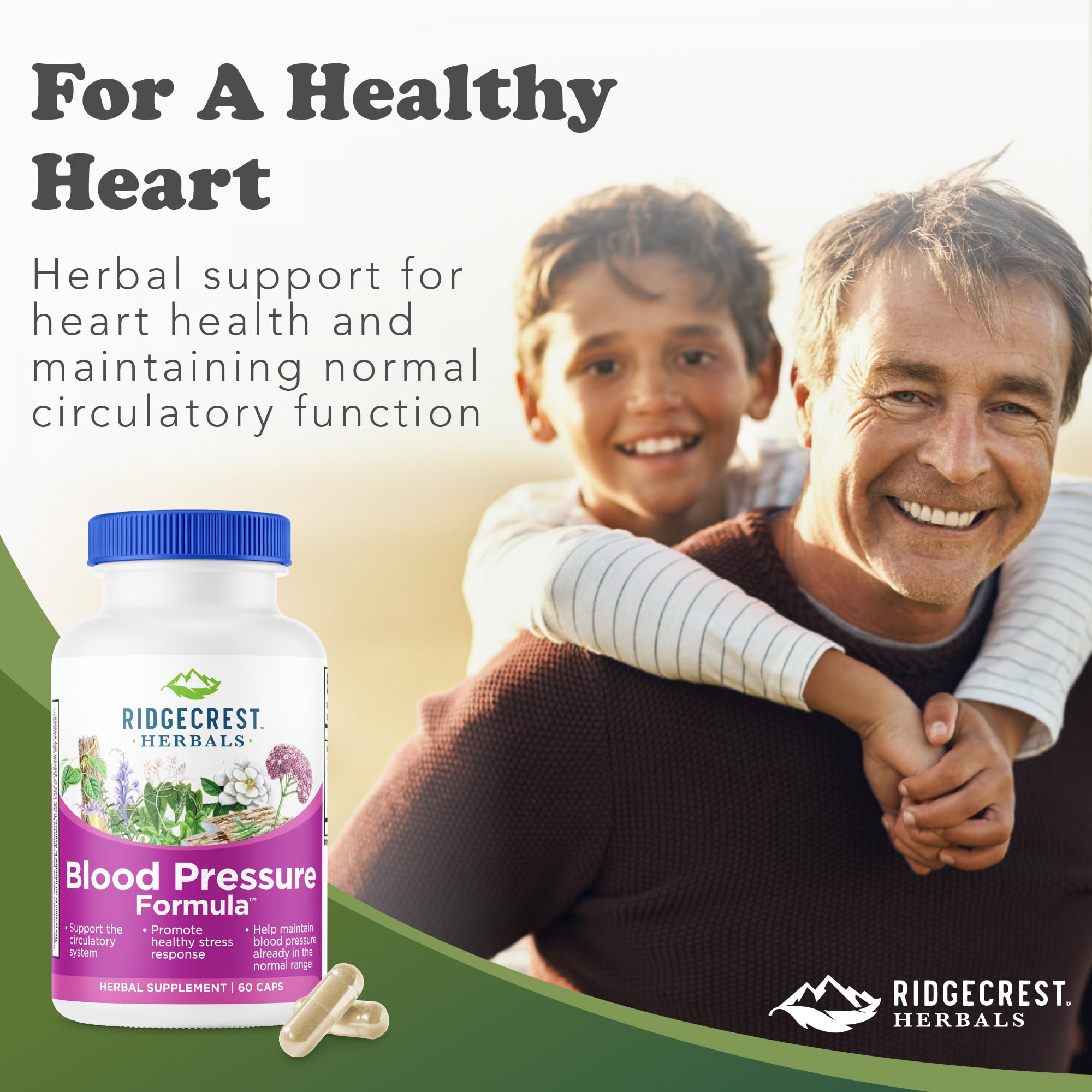 RidgeCrest Blood Pressure Formula usage shot suggests daily routine for steady rhythm.