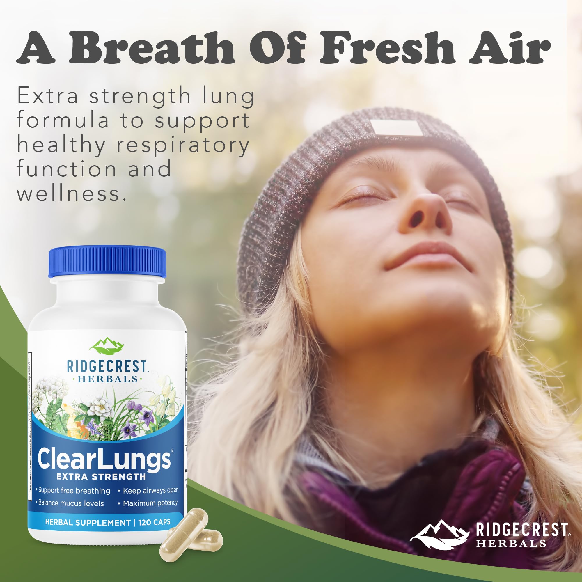 RidgeCrest ClearLungs Availablend peppers shown for absorption