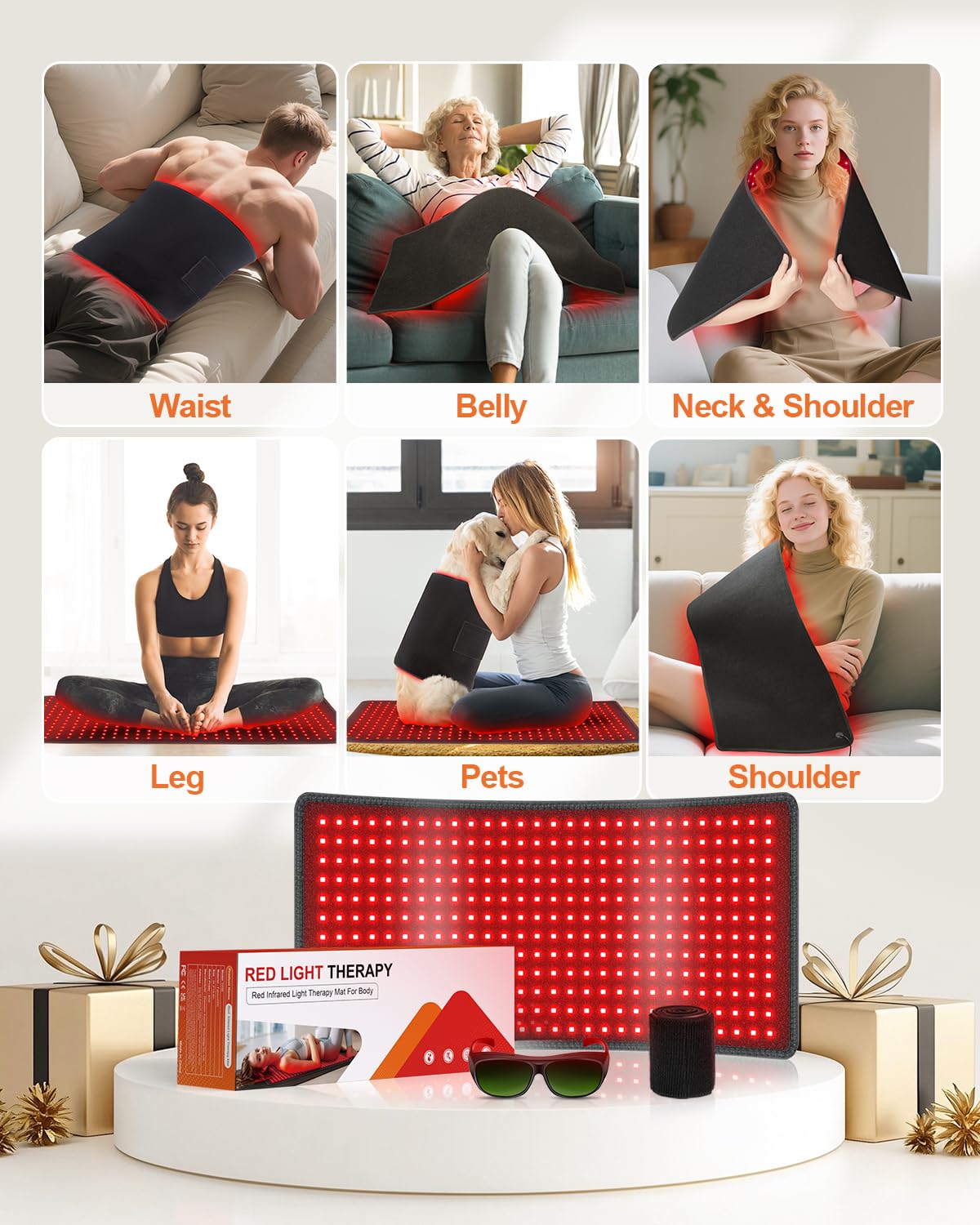 Rikimxin mat with adjustable strap for a secure fit.