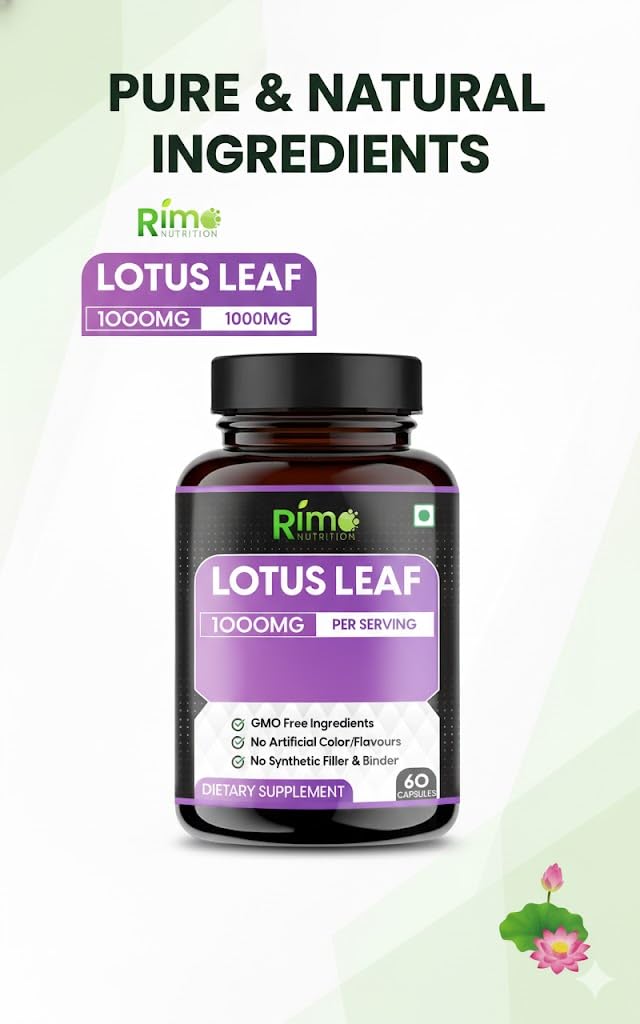 Rimo Lotus Capsules pour shot highlights easy, vegetarian daily supplementation.