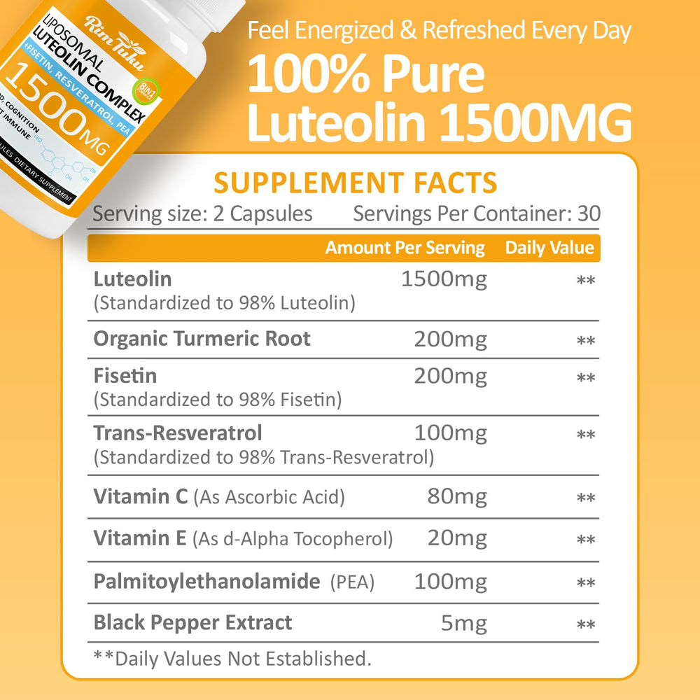 RimTuku Fisetin Pea Resveratrol blend supports antioxidant-rich lifestyle.