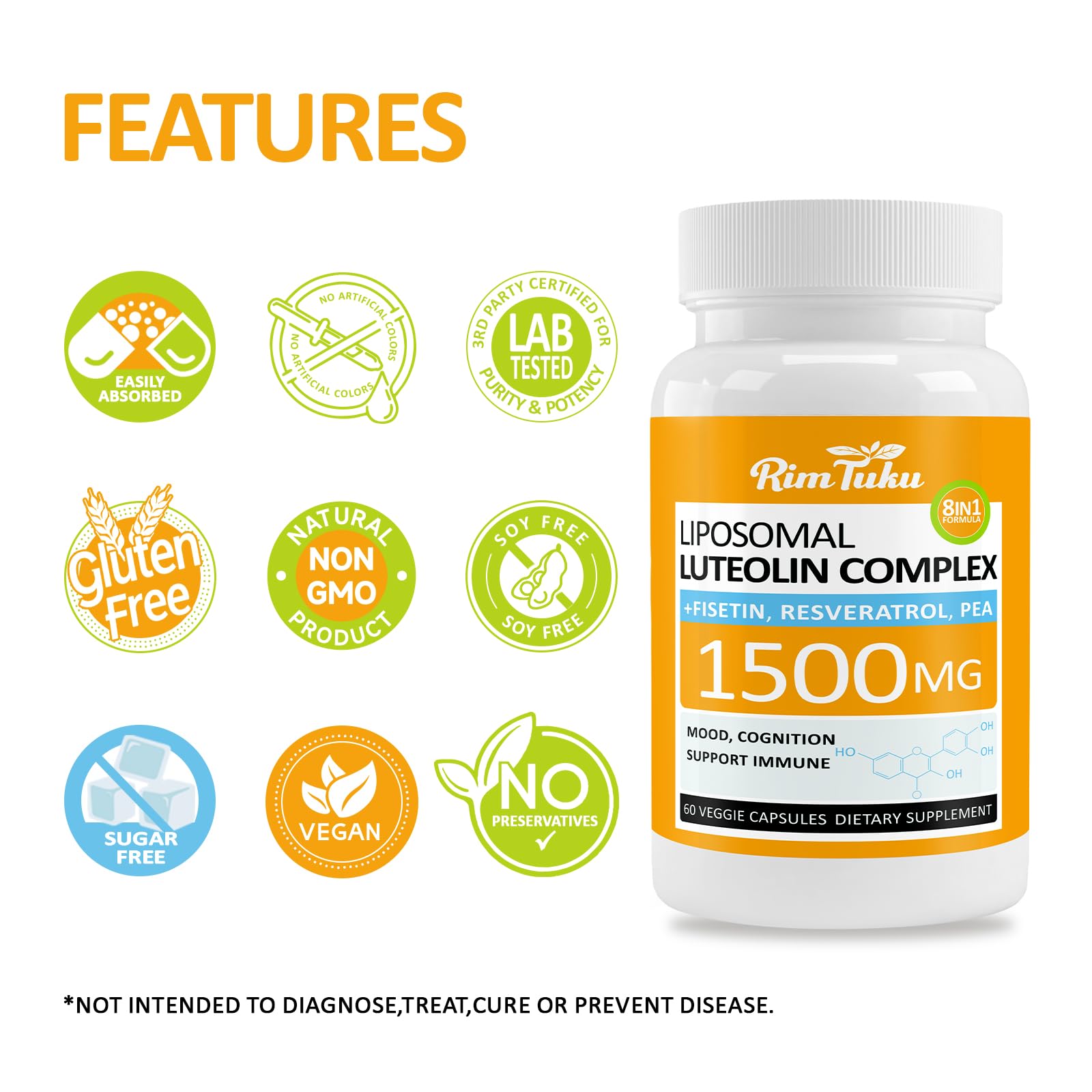 RimTuku label highlights turmeric and pea ingredients.