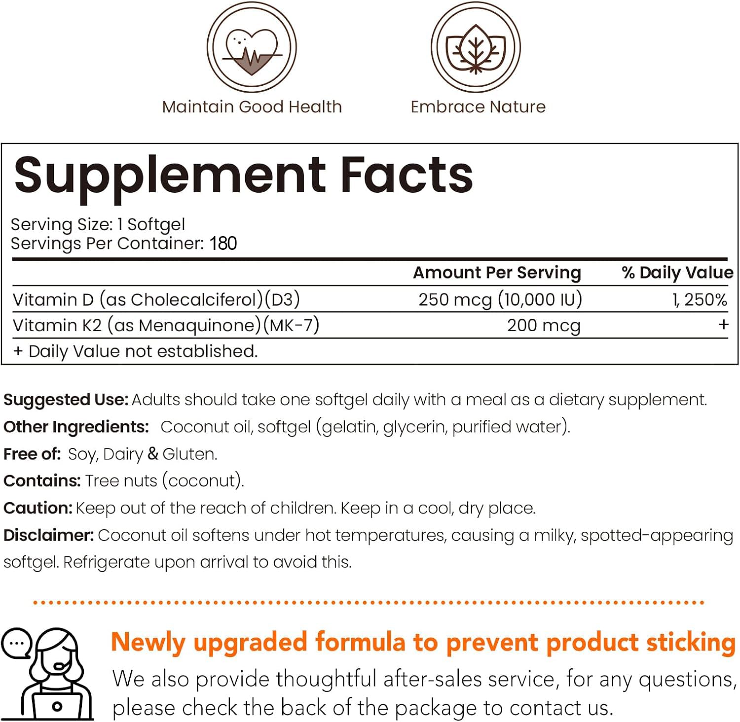 RIOWEGO bottle front view showcasing vegan, non-GMO supplement.
