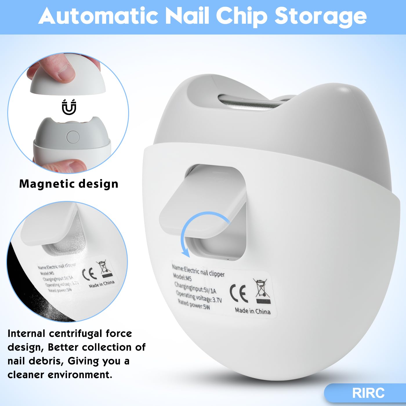 RIRC one-button operation suitable for babies to seniors