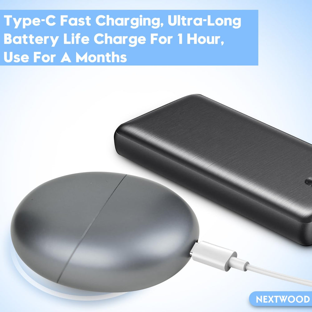 RIRC includes cleaning brush and USB-C cable for convenience.