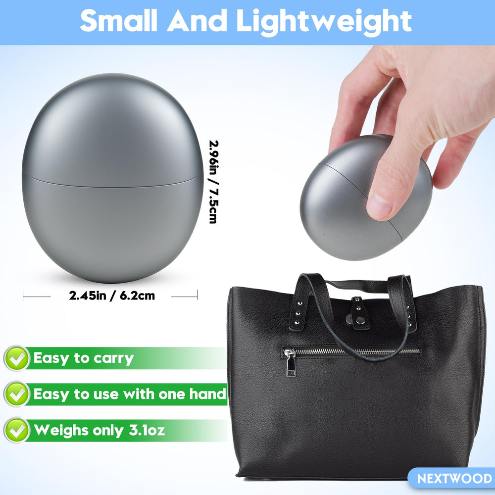 RIRC lightweight 85g design fits easily in a bag.