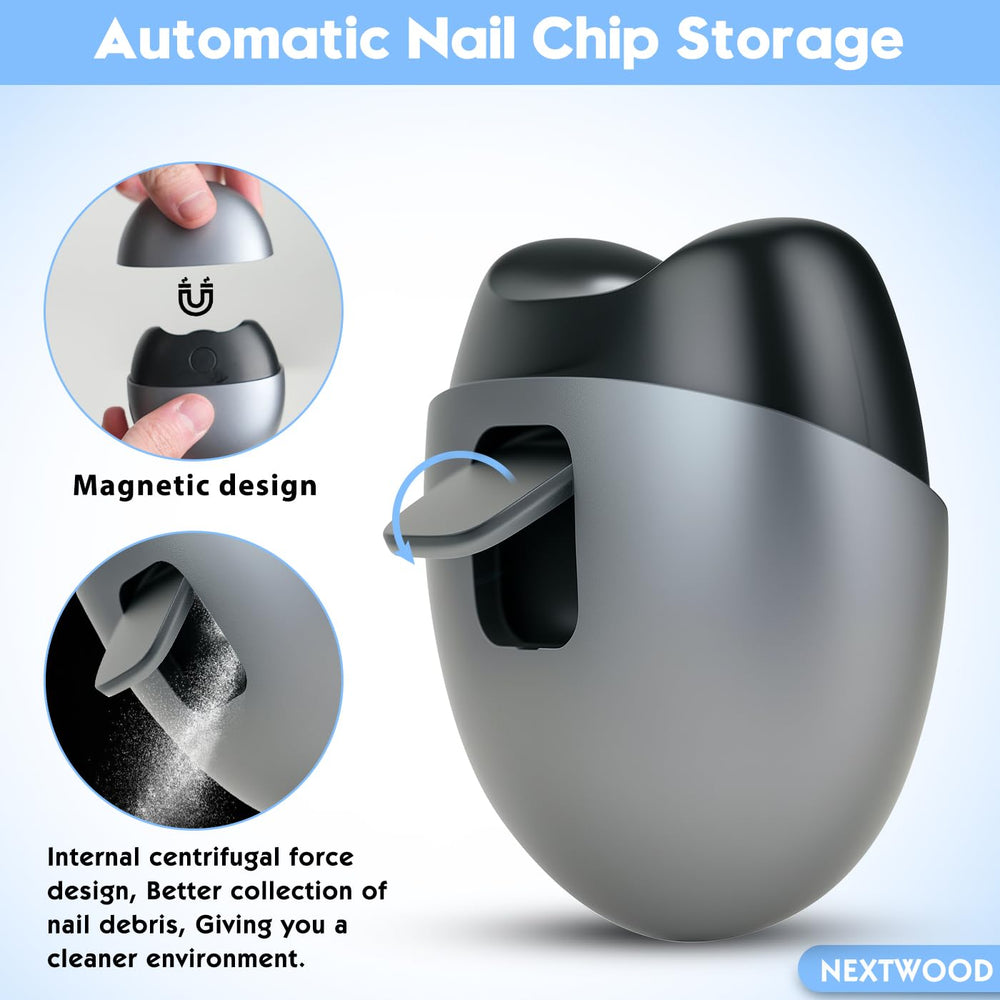 RIRC one-button operation simplifies nail care for all ages.