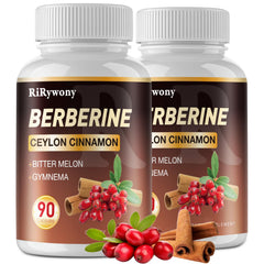 RiRywony Health Berberine bottle ready for daily wellness support.