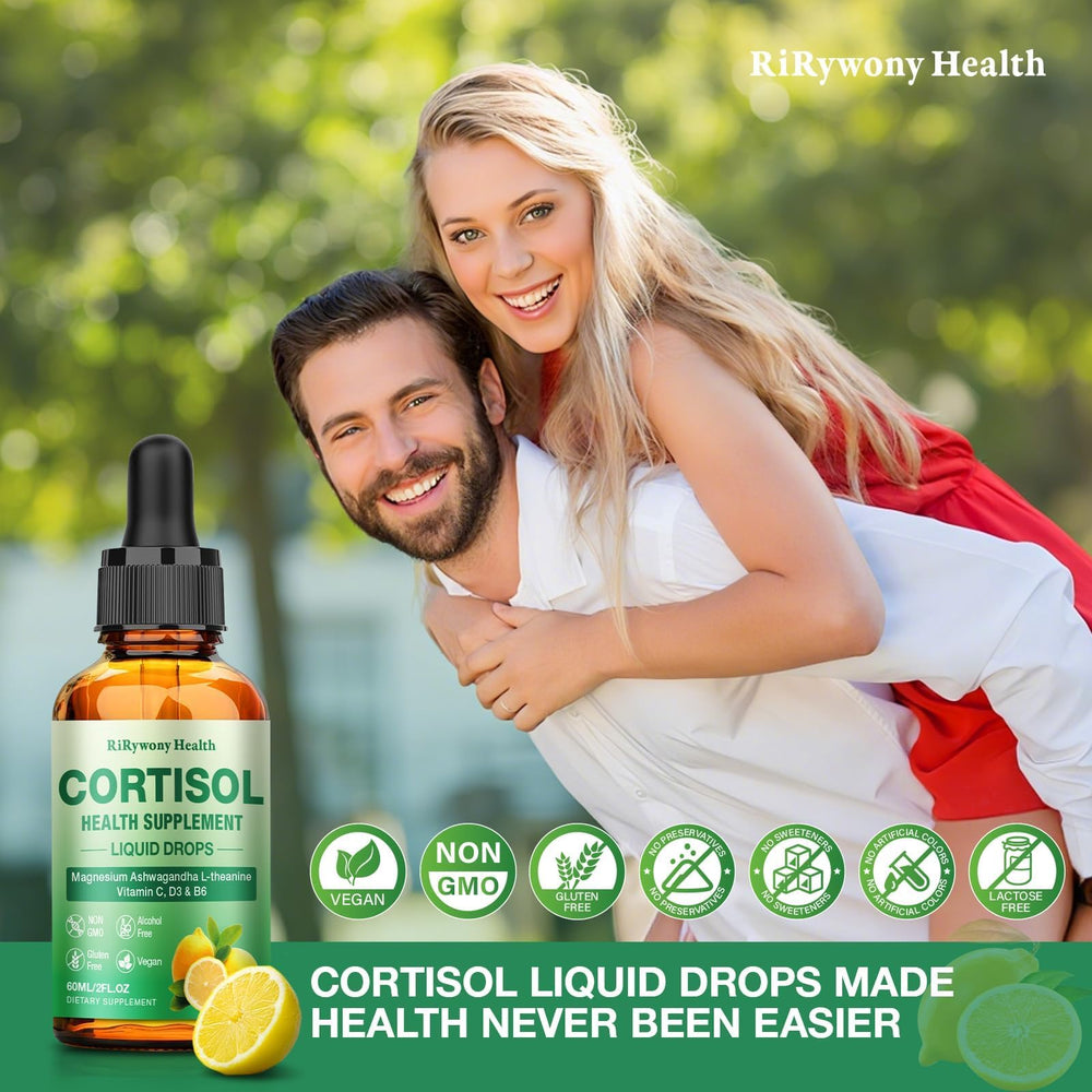 RiRywony Health GMP-certified vegan drops bottle for clean formulation
