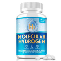RiRywony Health magnesium-hydrogen water tablet dissolving in glass for instant hydration.