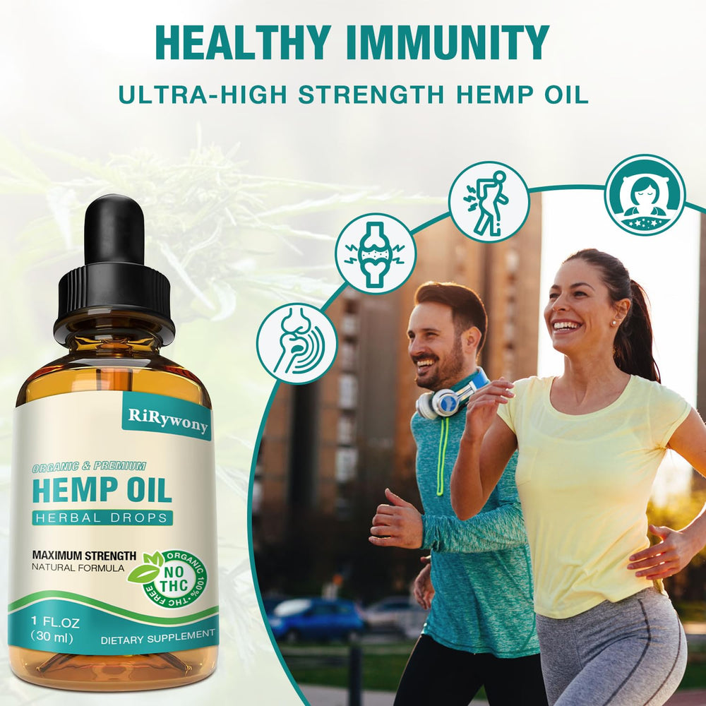 RiRywony Health omega-3-6-9 blend label highlights a balanced nutrient mix.