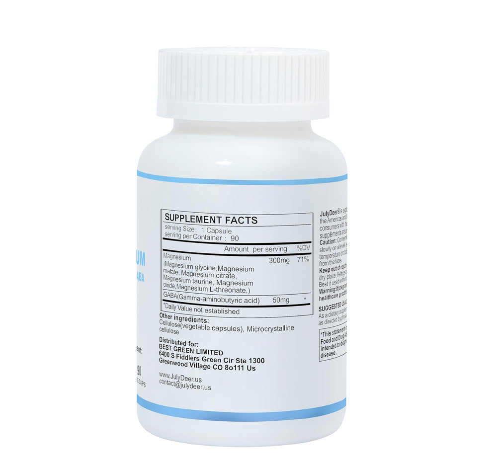 Risabou JulyDeer capsules closeup highlighting chelated minerals for better absorption.