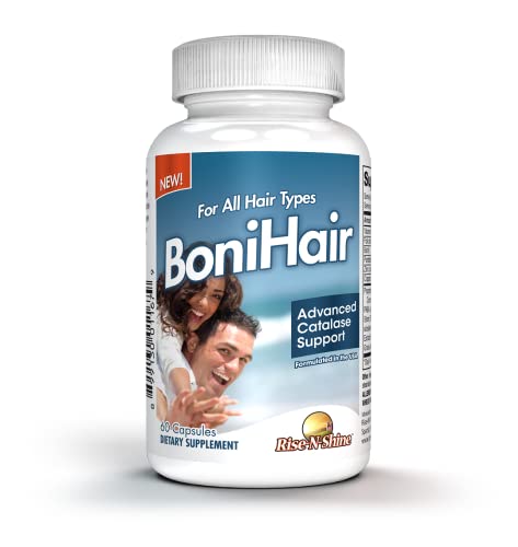 Rise-N-Shine BoniHair catalase ingredients highlight saw palmetto and biotin