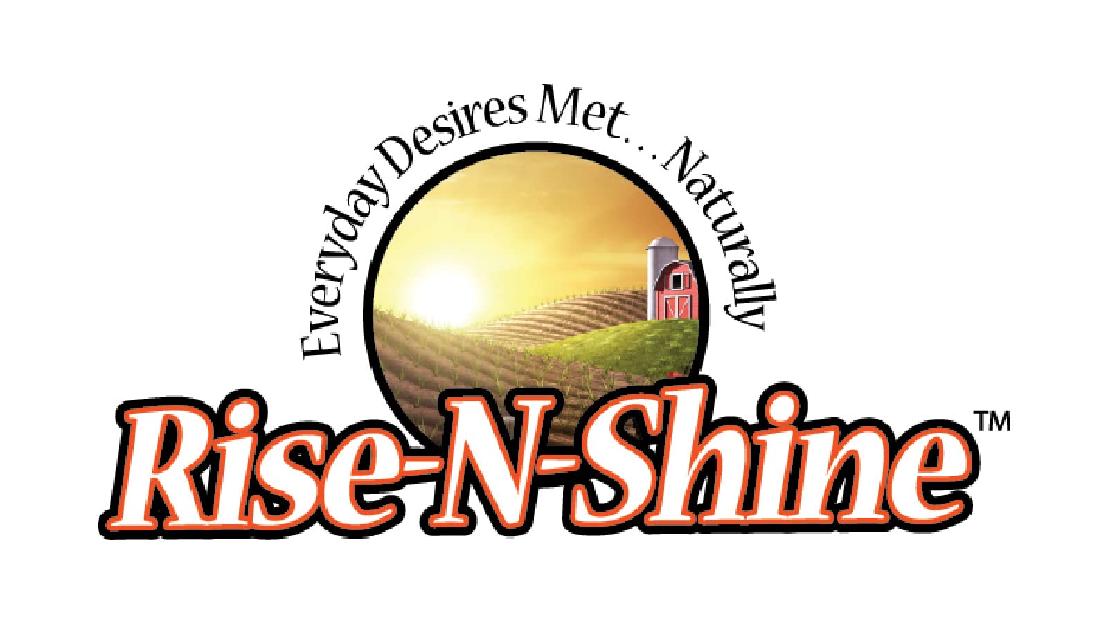 Rise-N-Shine gut health motif illustrates daily wellness use.