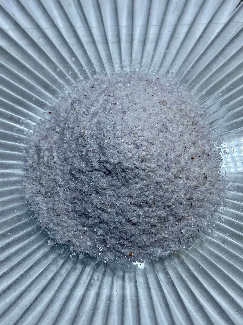 Rise Perspective amethyst crystal powder for art and crafting projects.