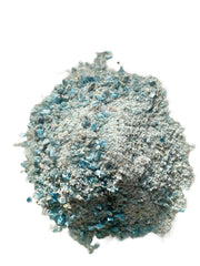 Rise Perspective Blue Apatite powder crystal for art and meditation
