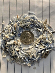 Rise Perspective Blue Kyanite chips for art projects and creative expression.