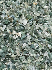 Rise Perspective Green Moss Agate no powder close-up for clean, authentic crafting