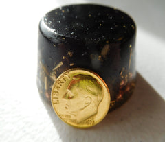 Rise Perspective Inner crystal ensemble detail with shungite and minerals.