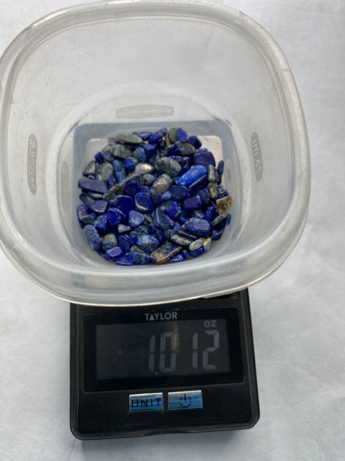 Rise Perspective Lapis Lazuli art creations chip for jewelry and crafts.