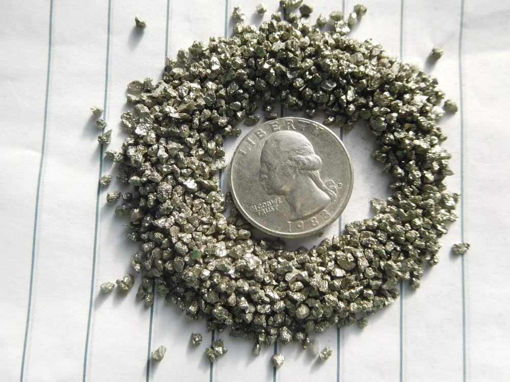 Rise Perspective pyrite chunks support protective energy in decorative setups.