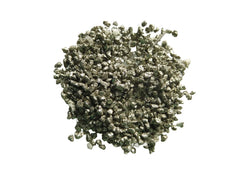 Rise Perspective pyrite rough stones, 2mm, ideal for grounding displays.