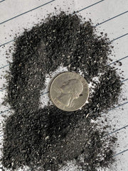 Rise Perspective Shungite Noble Elite powder small pieces, perfect for shaping crafts.