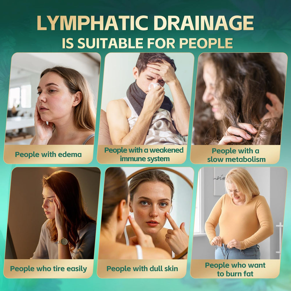 RiseLuxun 21in1 lymphatic drainage herbal blend ingredients highlight natural botanicals