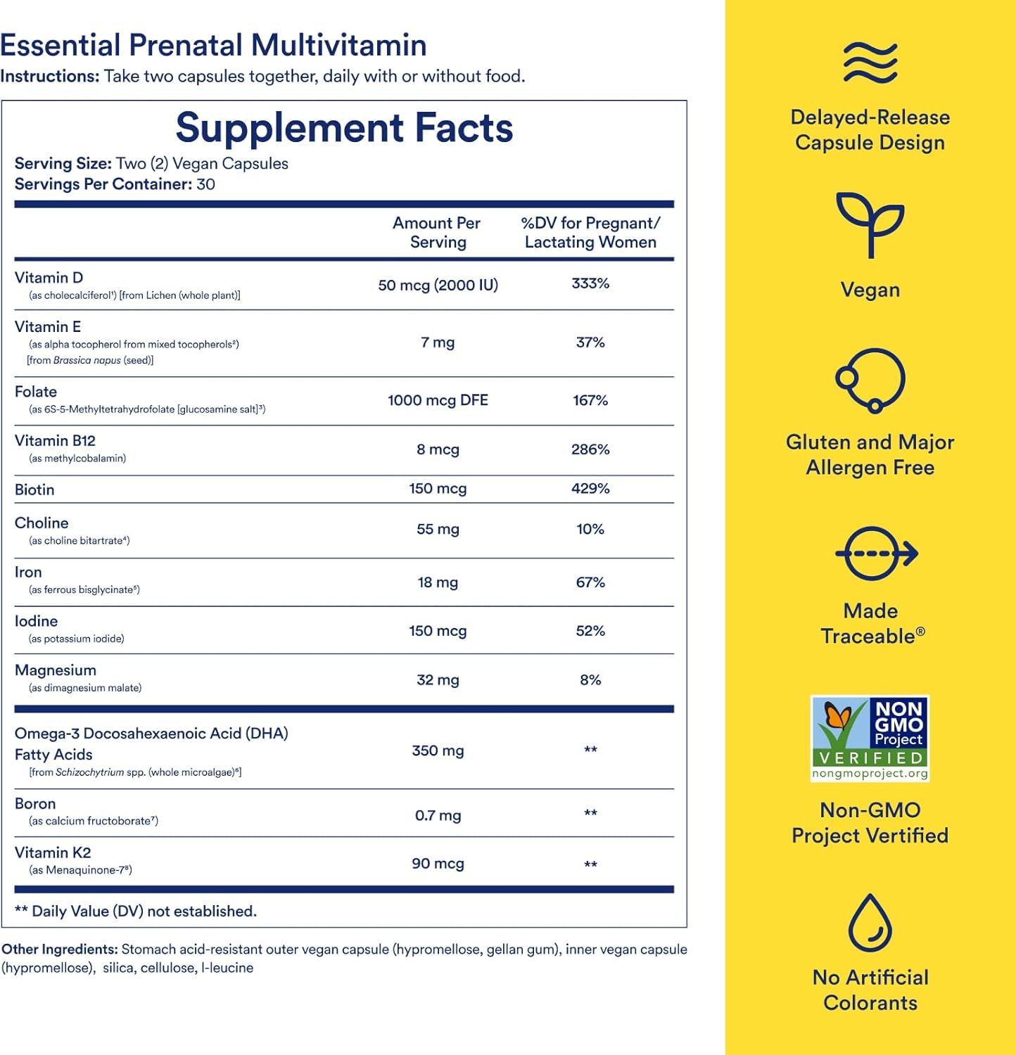Ritual Essential for Women Prenatal Multivitamin smart capsule illustrates advanced delivery