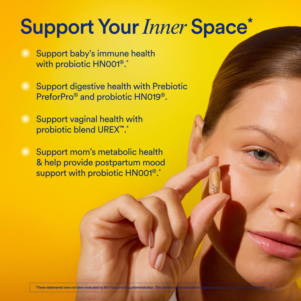 Ritual Natalbiotic mom’s metabolic health: supports normal glucose levels during pregnancy and mood.