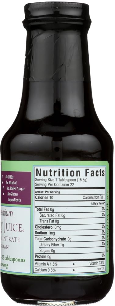 River Hills Harvest elderberry juice pour showcases versatile usage in beverages