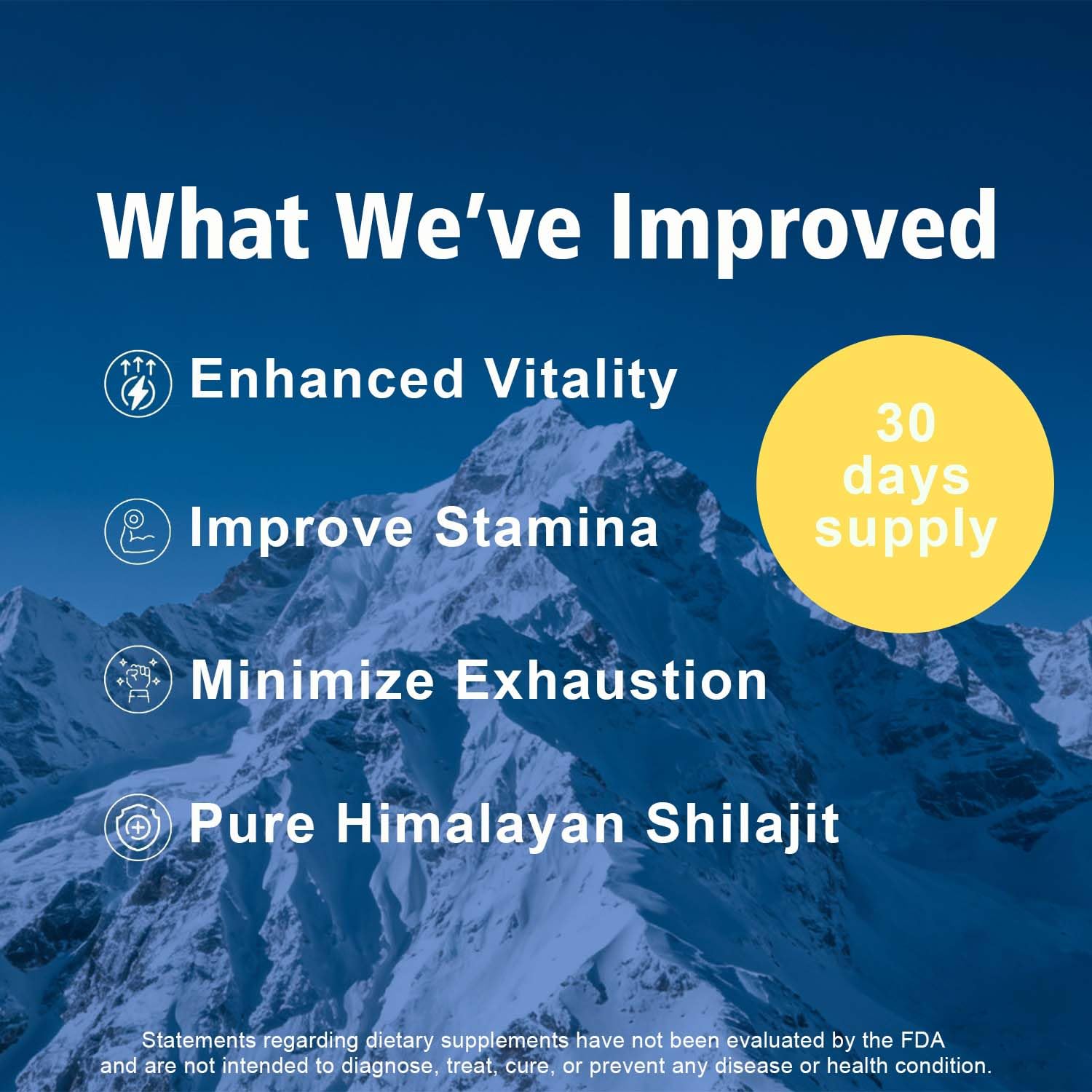 Riyuetian Shilajit ingredients panel featuring fulvic acid and minerals