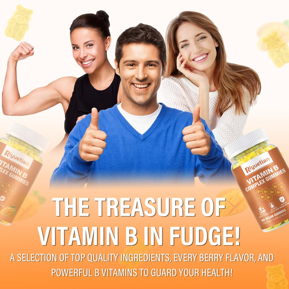 Riyuetian vitamin B complex jar on shelf