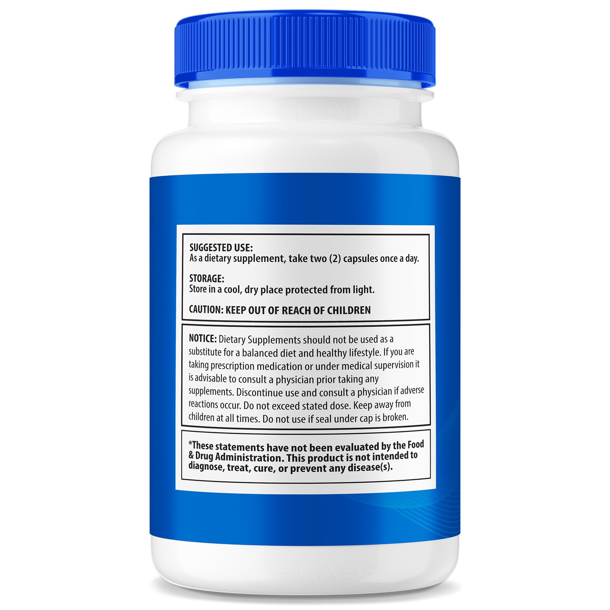 Close-up of Neuro Rise capsules highlighting easy daily dosing.
