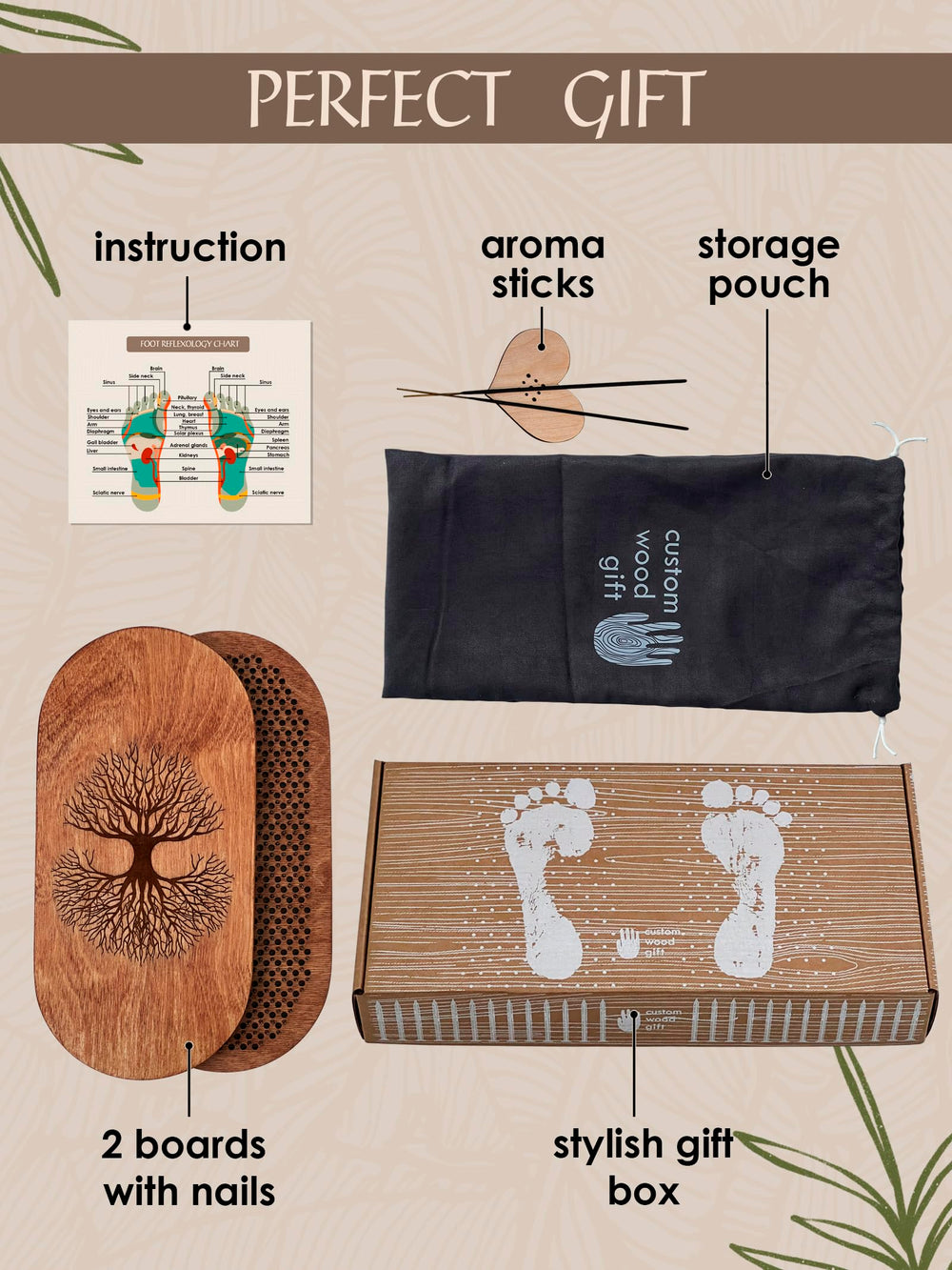 RIZONE Oak8 portable-use supports home, office, or travel mindfulness routines.