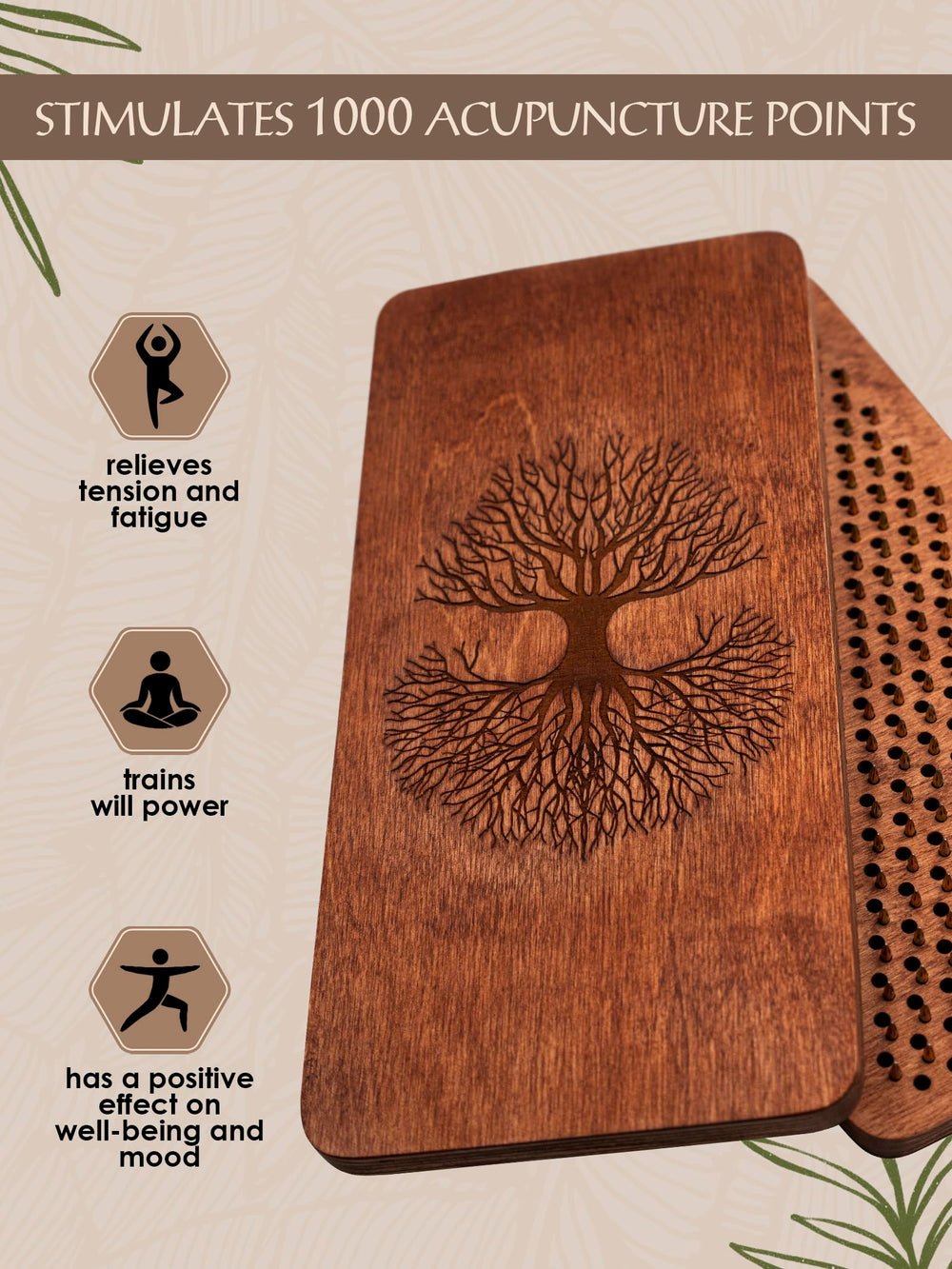 RIZONE Sadhu board nails closeup showing durable galvanized nails for longevity.