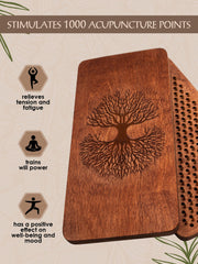 RIZONE Sadhu board nails closeup showing durable galvanized nails for longevity.