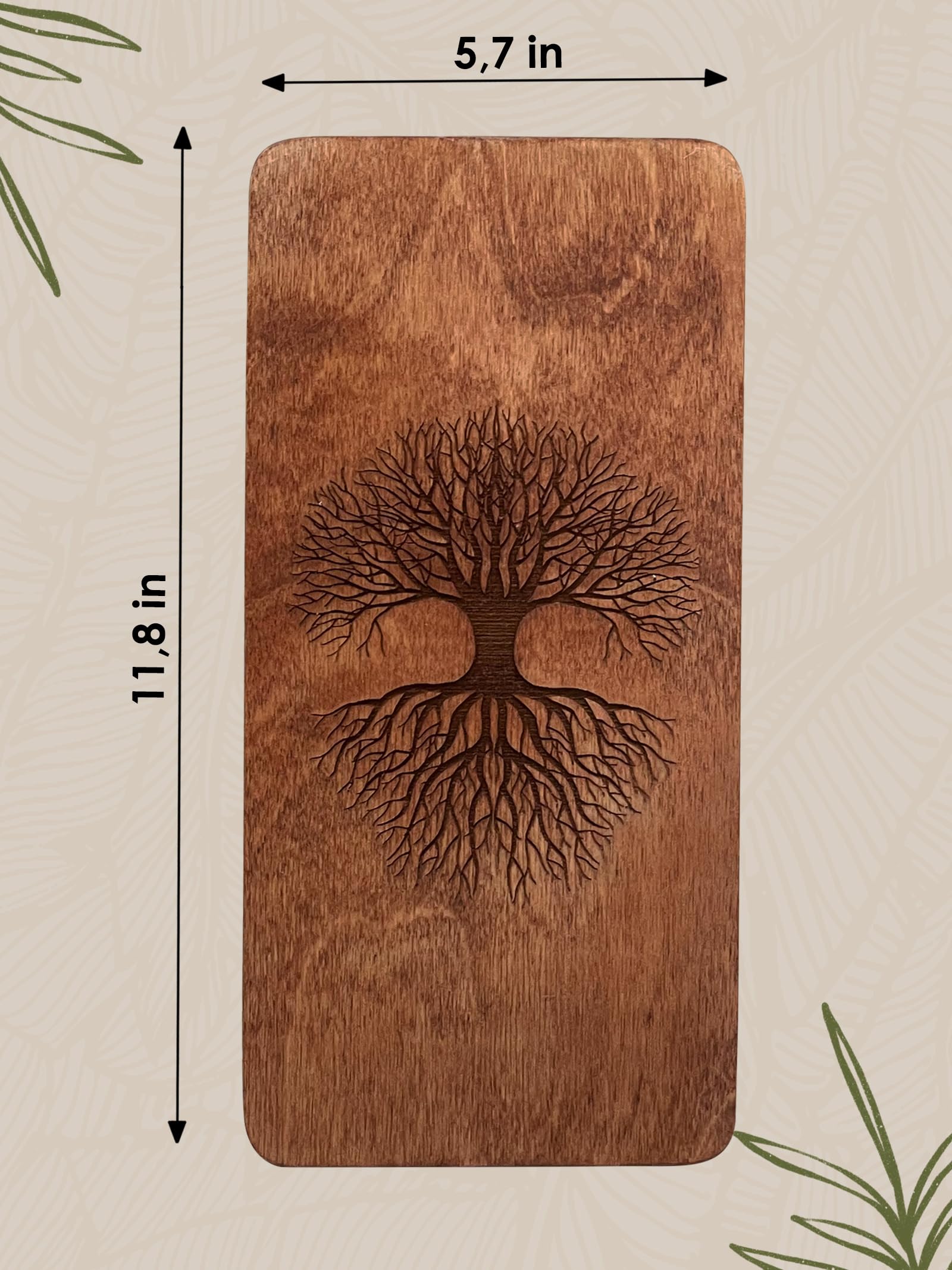 RIZONE Sadhu board prepared for a yoga session at home or studio.