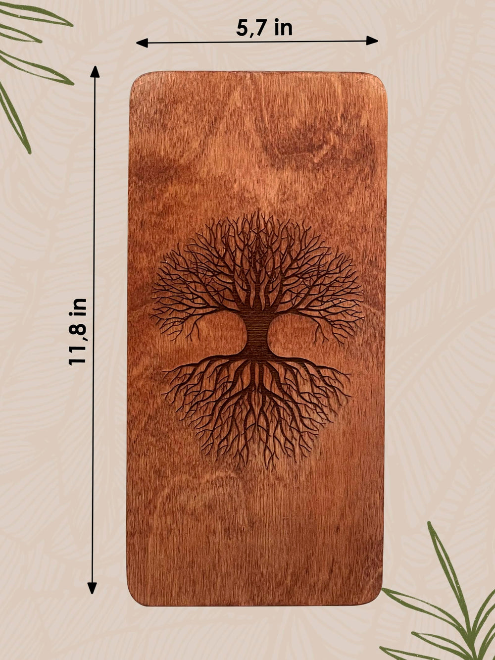 RIZONE Sadhu board prepared for a yoga session at home or studio.